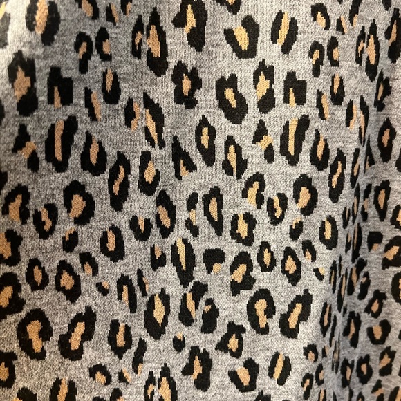 Leopard print poncho - one size - Picture 4 of 4